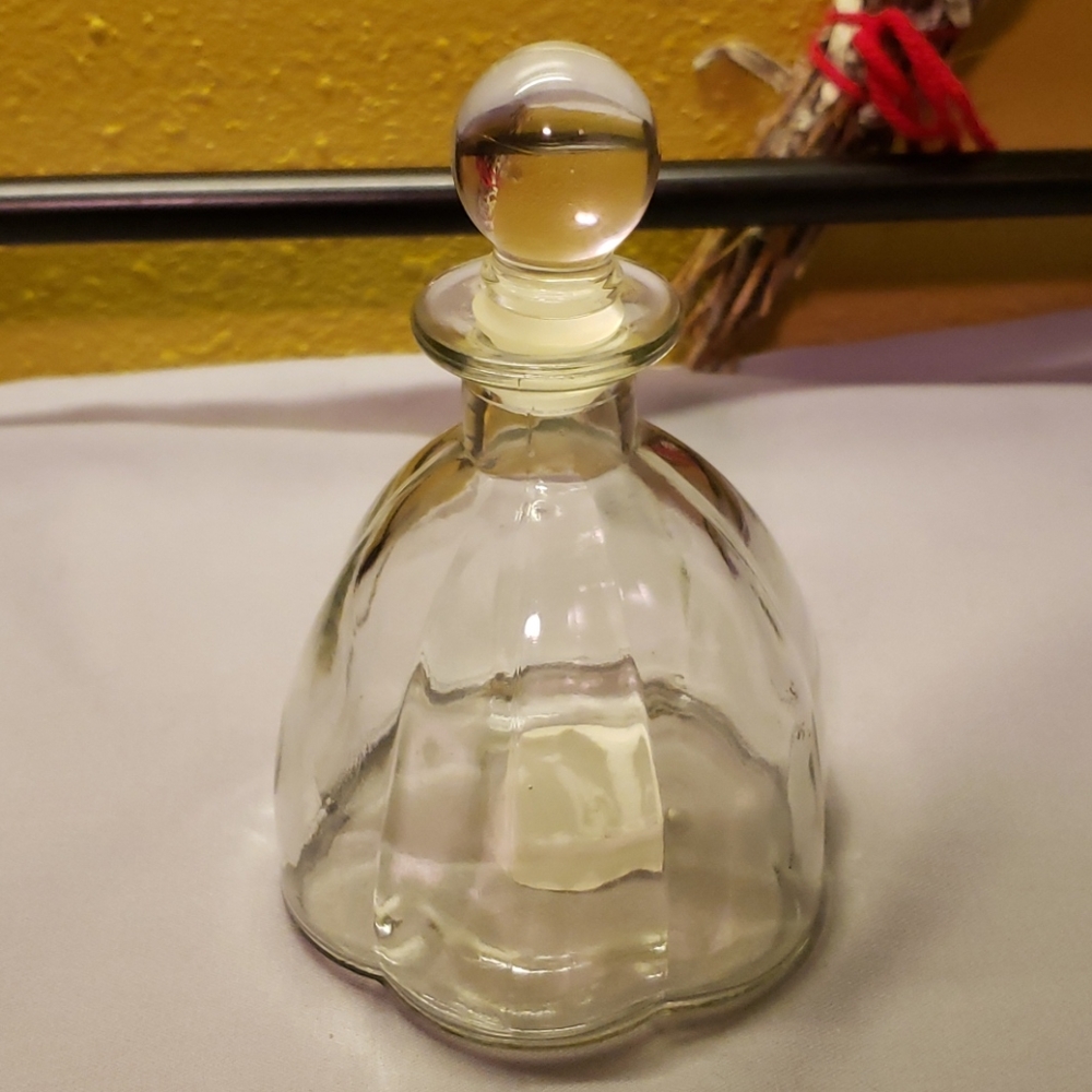 Sophie Glass Bottle Clear Bell Shaped